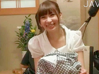 Nippon sex kitten gets XXX fucked with mature dude in Tokyo