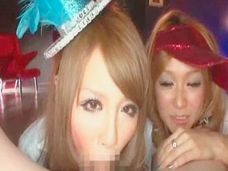 Japanese guys sucking big dicks and getting boners