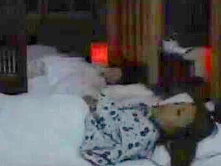 Nippon slumber party with three-way lust Thai wife can't resist her husband's porn-inspired surprise!